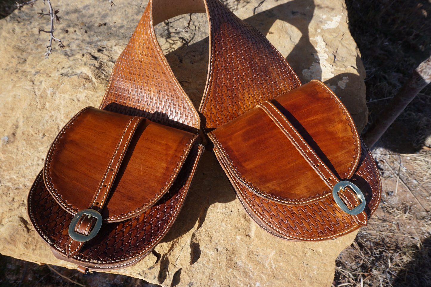 Large Saddle Bags #019