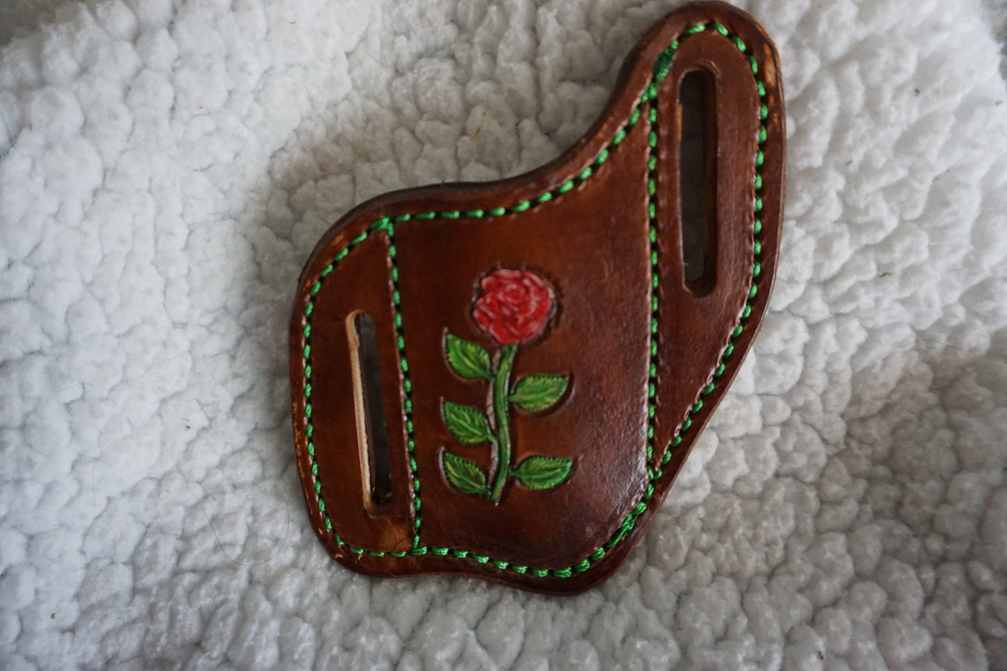 Leather Belt Knife Holder #032