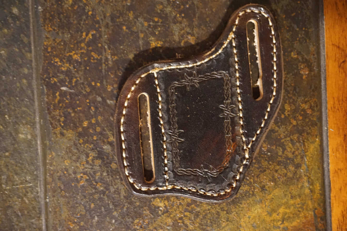Leather Belt Knife Holder #033