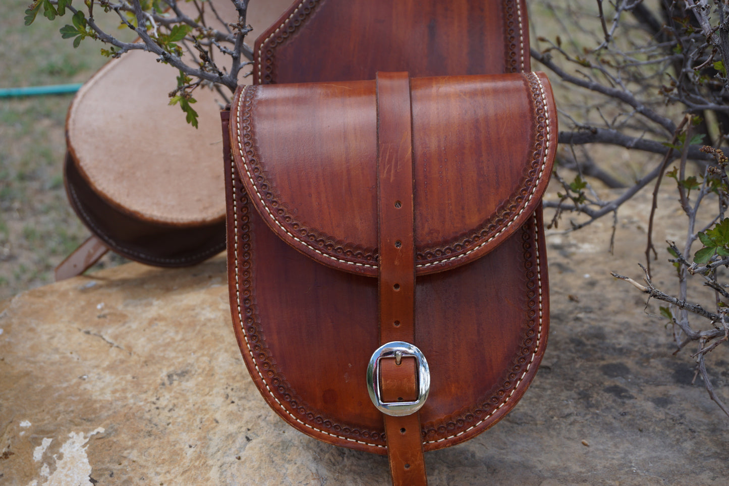 Large Saddle Bags #019