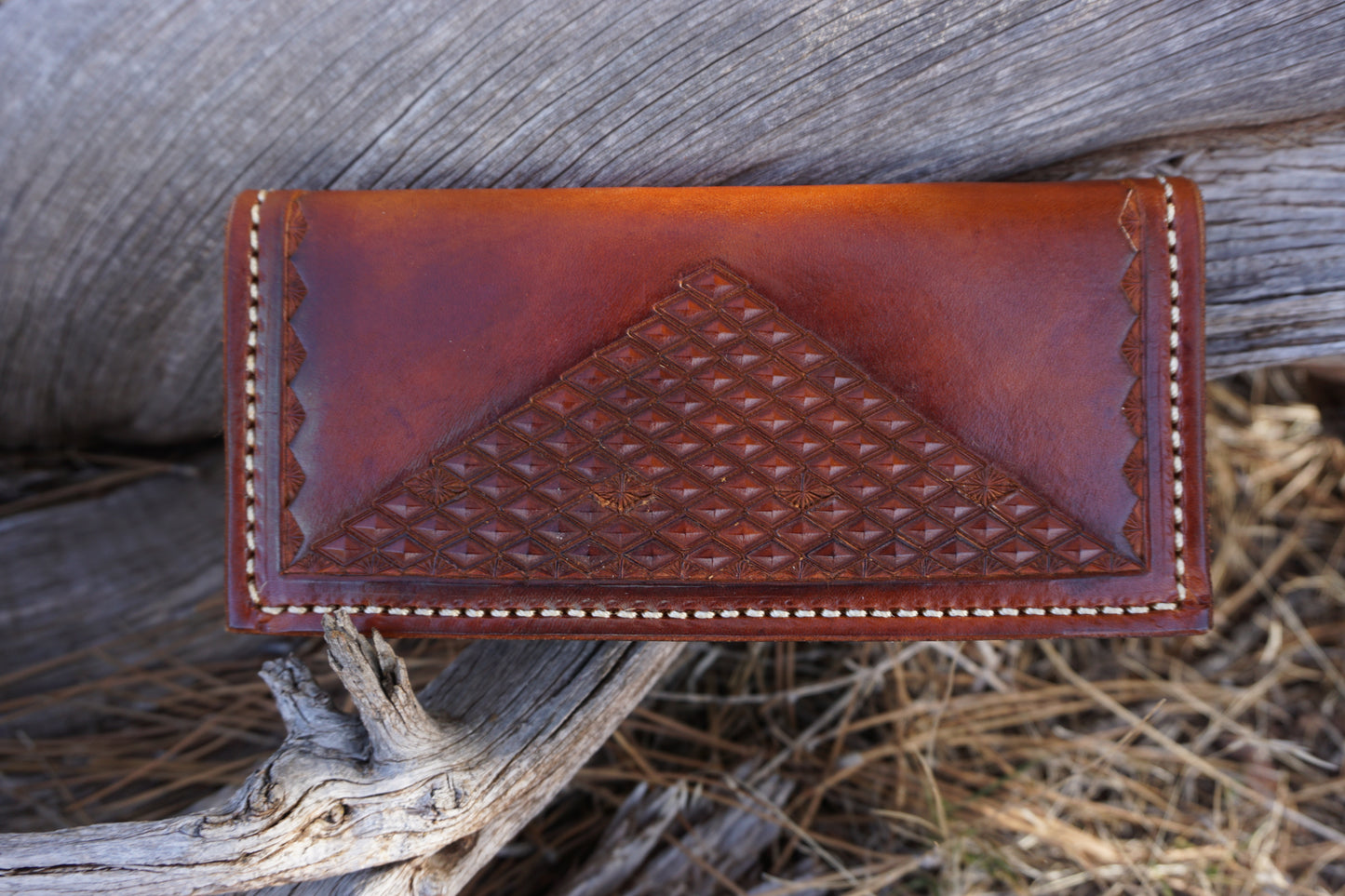 Leather Checkbook Cover #073