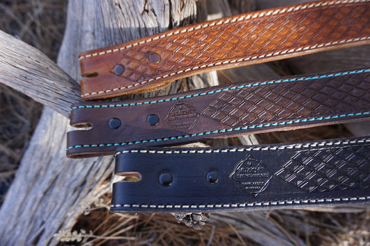 Hand Tooled Belts - Pattern #020