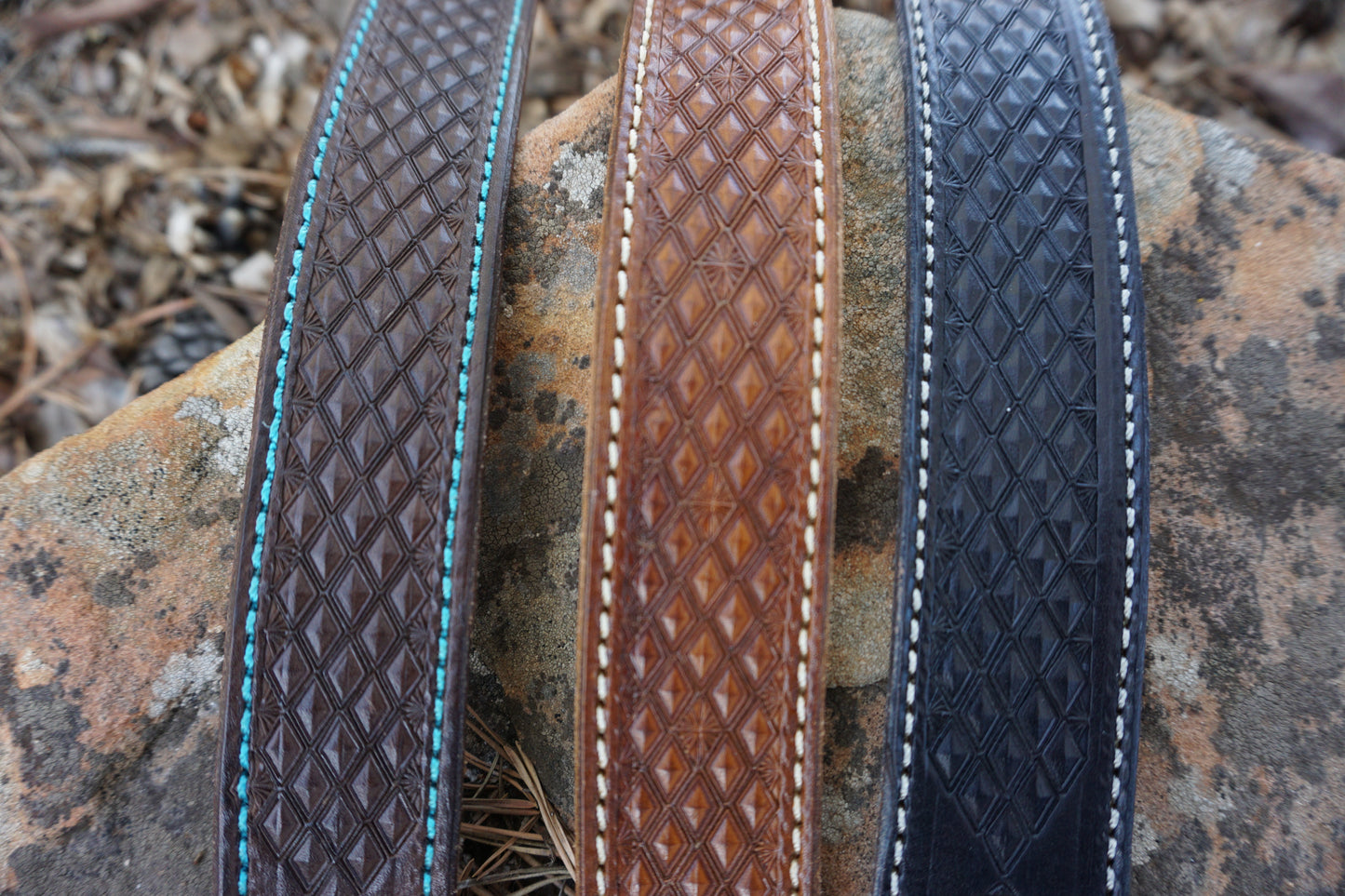 Hand Tooled Belts - Pattern #020