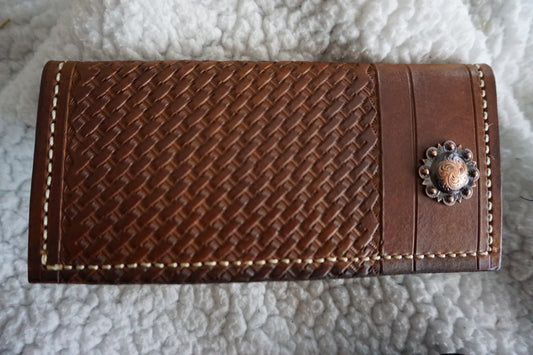 Leather Checkbook Cover #080