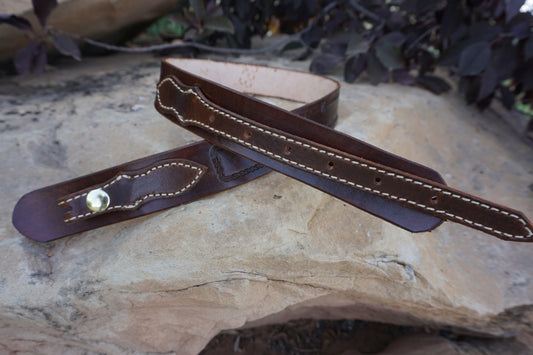 Hand Tooled Leather Belt