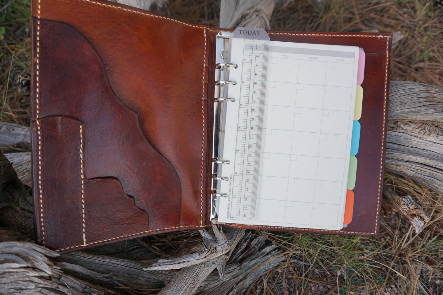 Leather Day Planner