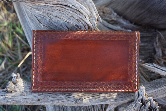 Leather Checkbook Cover #082