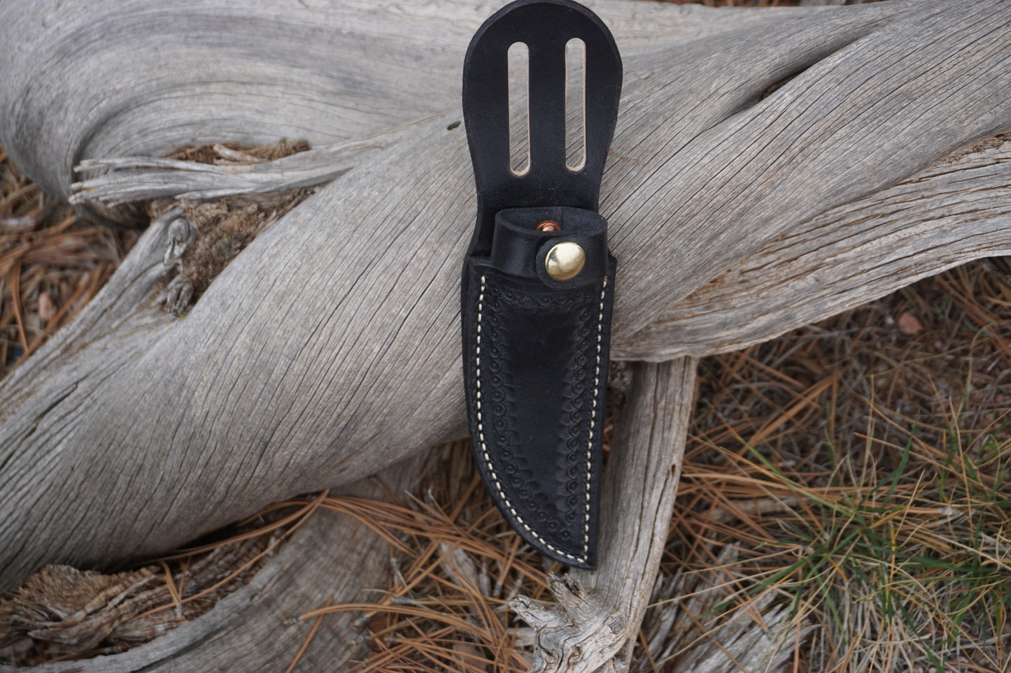 Leather Belt Knife Sheath