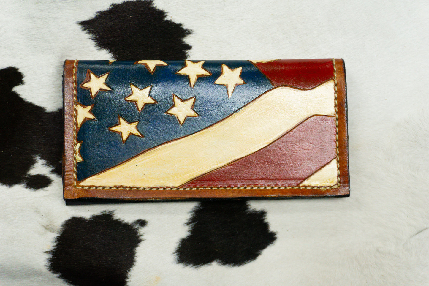 Leather Roper Wallet #060