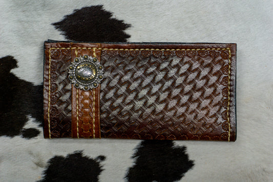 Leather Roper Wallet #061