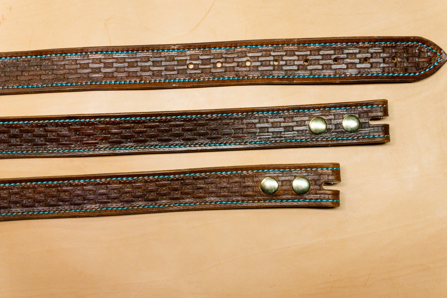 Hand Tooled Belts - Pattern #010