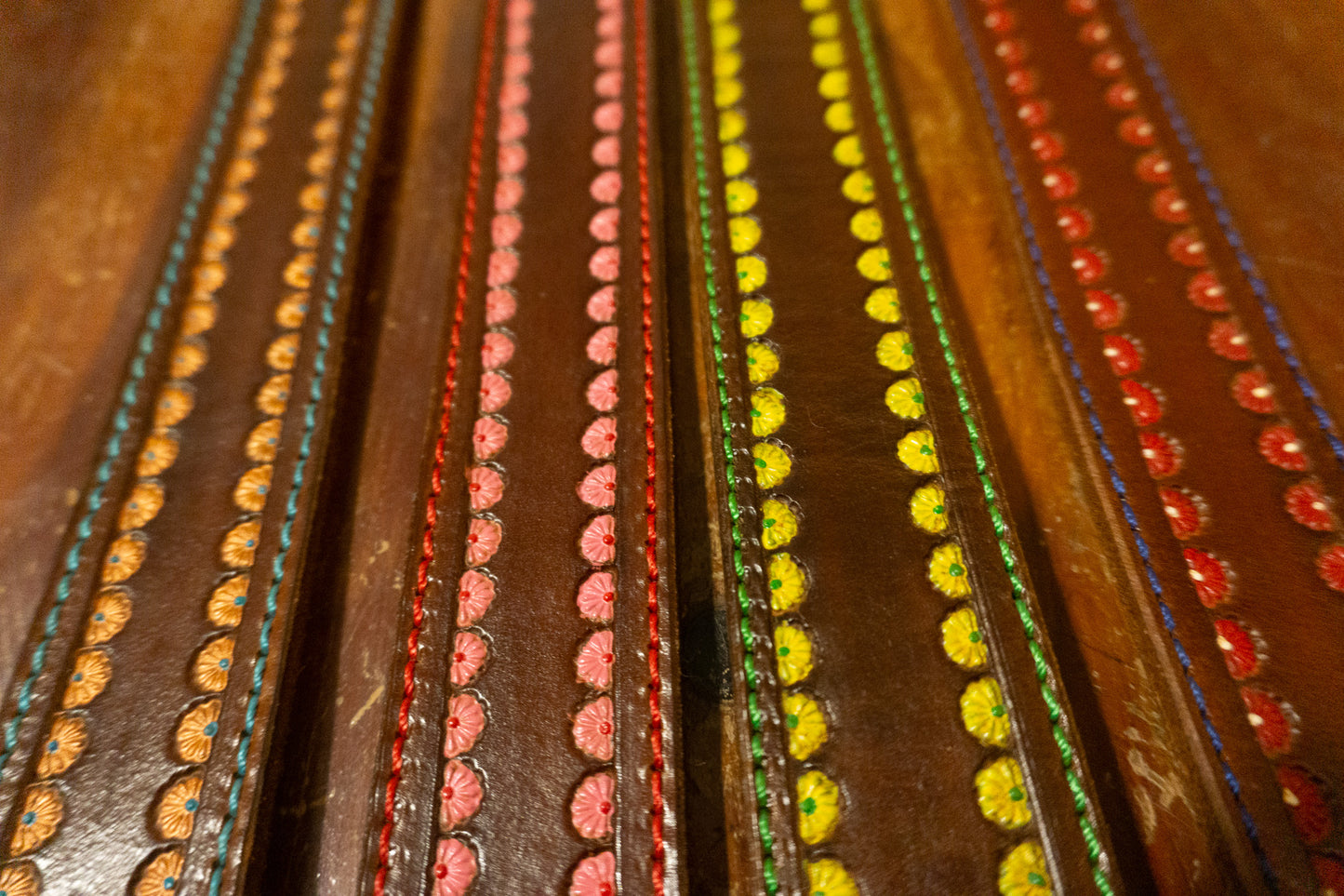 Hand Tooled Leather Belts