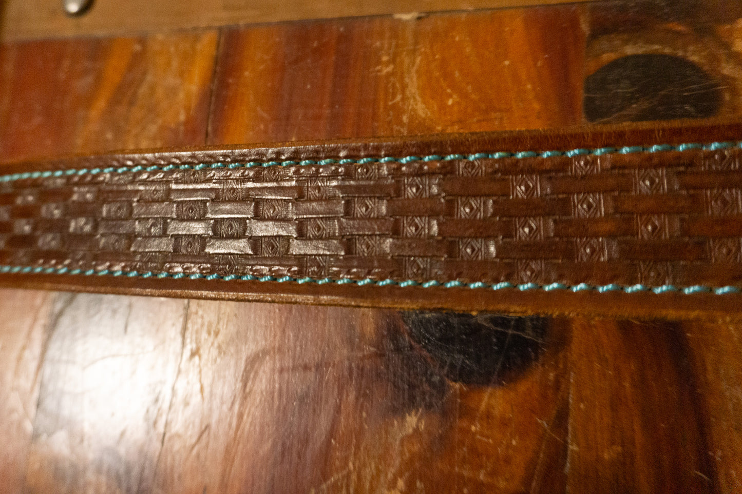 Hand Tooled Belts - Pattern #010