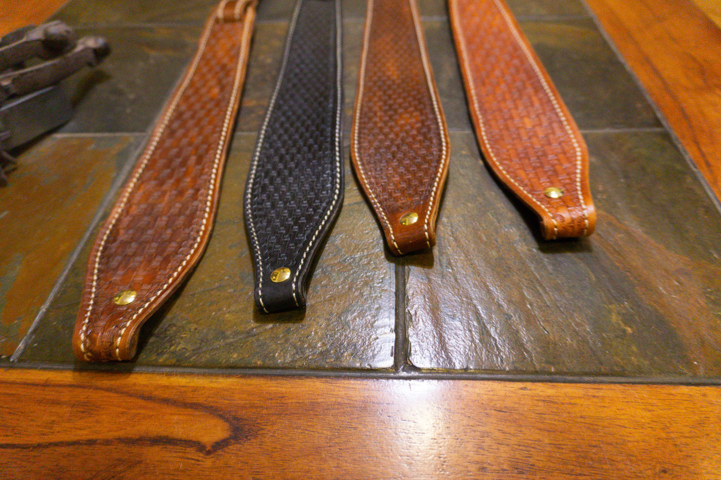 Hand tooled Leather Rifle Sling