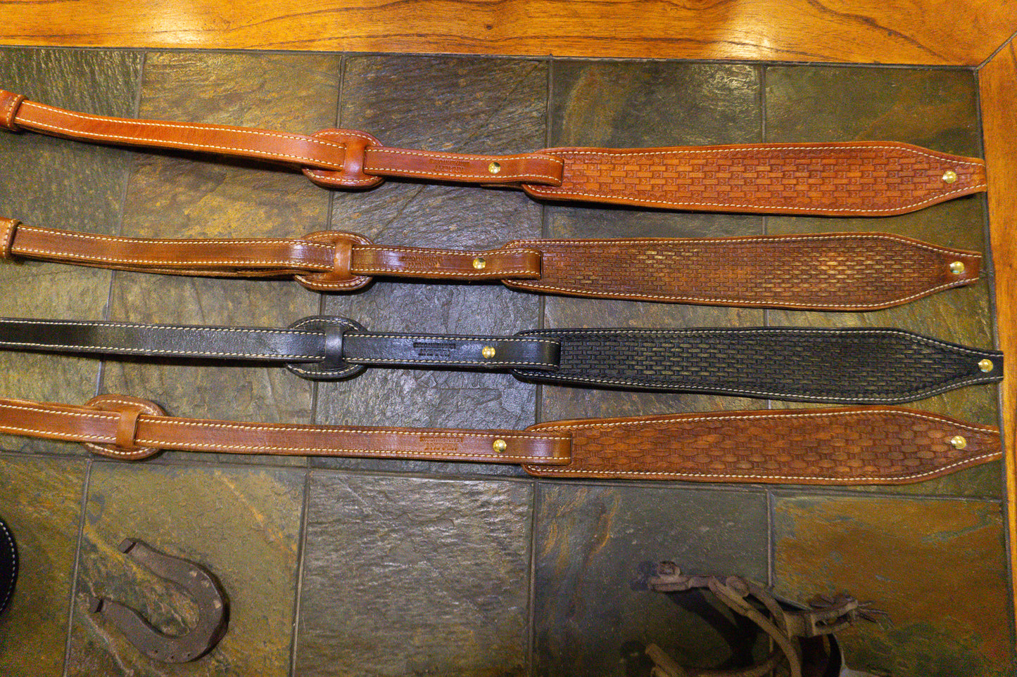 Hand tooled Leather Rifle Sling