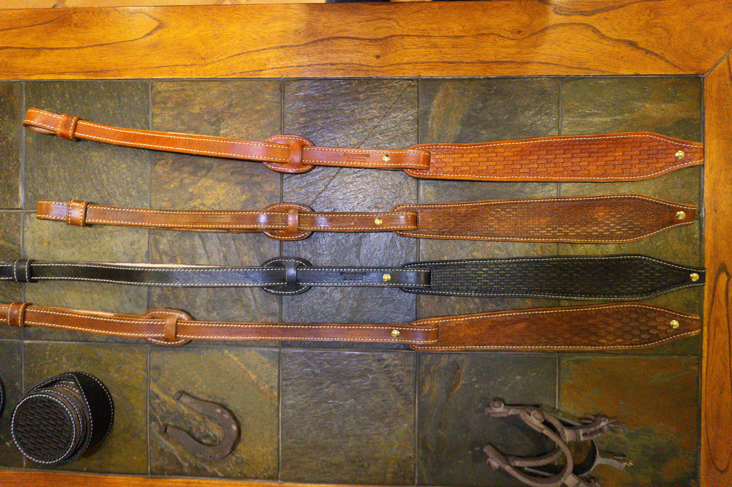 Hand tooled Leather Rifle Sling