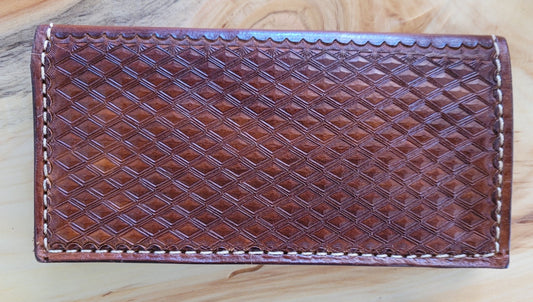 Leather Checkbook Cover #081